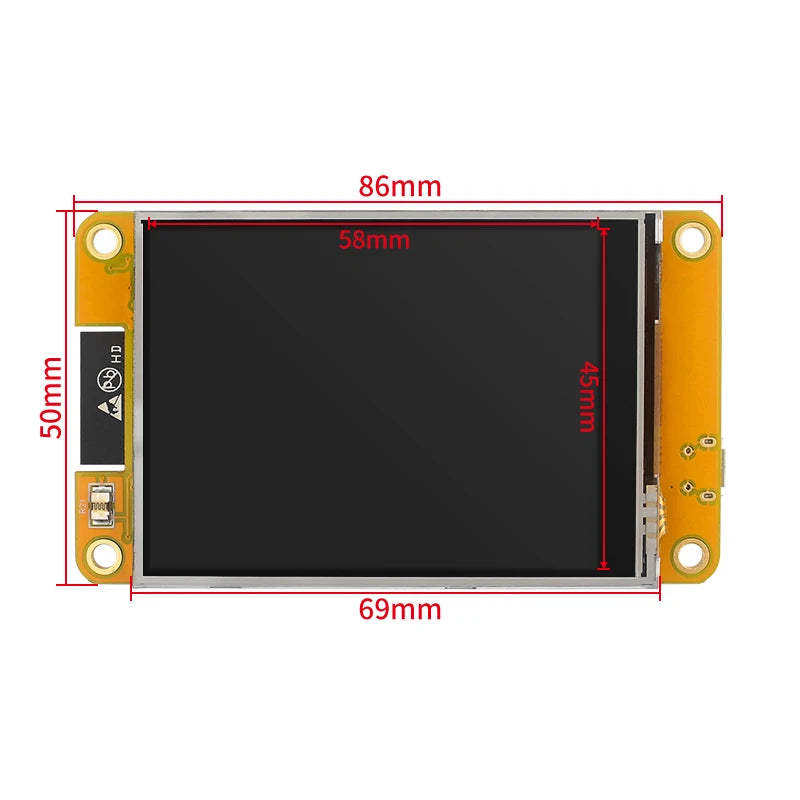 Bitcoin Lucky NerdMiner Solo Lottery Hashrate 987KH/s ESP32 2.8 inch Display